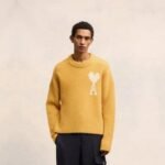 Sweater Ami Paris Ami de Coeur crew neck - Image 6