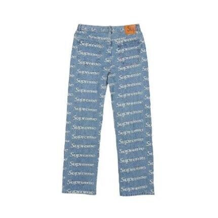 Jeans Supreme Logo Denim & Black Pack