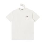 T-shirt Moncler Logo Patch Cotton