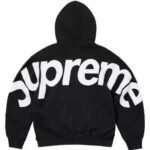 Hoodie Supreme Stripe Graphic