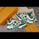 Louis Vuitton LV Skate Sneaker Green White - Image 3