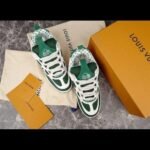 Louis Vuitton LV Skate Sneaker Green White - Image 6