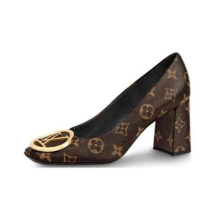 Louis Vuitton Madeleine Chunky High Heels