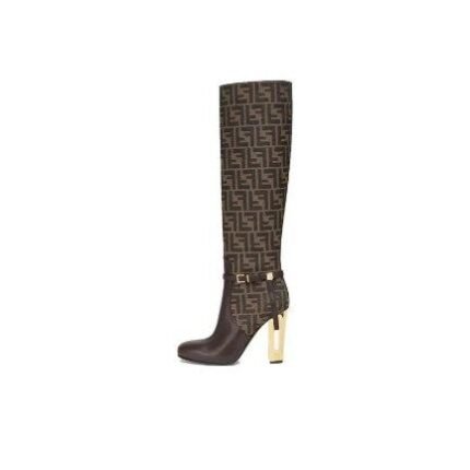 Fendi Delfina 110mm Knee High Boots