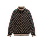 Jacket Track Gucci GG Monogram Black