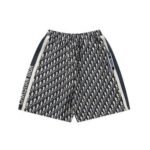 Shorts Dior Monogram Navy Side Stripes