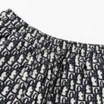 Shorts Dior Monogram Navy Side Stripes - Image 8