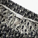 Shorts Dior Monogram Navy Side Stripes - Image 10