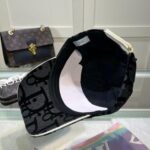 Cap Dior Black Monogram Adjustable - Image 6