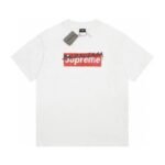 T-shirt Balenciaga x Supreme Collab White
