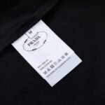 T-shirt Prada Milano Black Drip Logo - Image 9