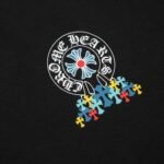 T-shirt Chrome Hearts Floral Logo - Image 4