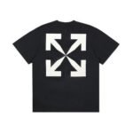 T-shirt Off-White Arrows Logo Black Oversized - Image 2