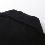 Denim Jacket Denim Tears Floral Print Black - Image 4