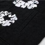 Denim Jacket Denim Tears Floral Print Black - Image 5