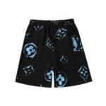 Shorts Louis Vuitton LV Black Splatter Monogram