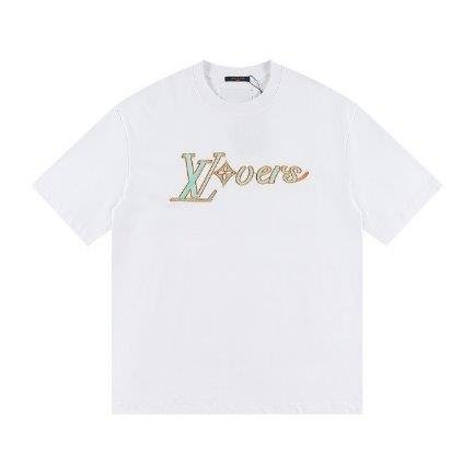 IMG3017 T-shirt Louis Vuitton LV White LVovers Design - Image 1