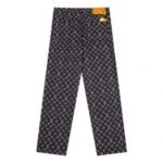 Jeans Louis Vuitton Black Monogram Denim - Image 7