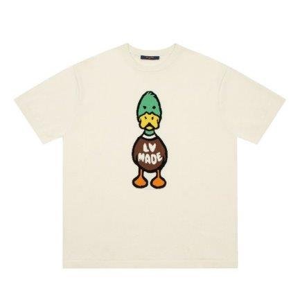 IMG3031 T-shirt Louis Vuitton LV Duck Beige - Image 1