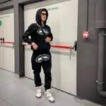 Hoodie Corteiz Alcatraz Black - Image 2