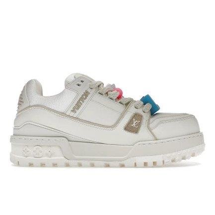 IMG3087 Louis Vuitton LV Trainer Maxi White - Image 1