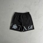 Shorts Trapstar Script Swimming Black/Nigara Mist - Image 3