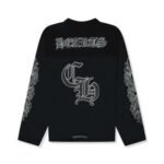 T-Shirt Chrome Hearts Stadium Jersey Black - Image 2