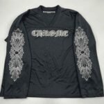 T-Shirt Chrome Hearts Stadium Jersey Black - Image 3