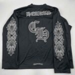 T-Shirt Chrome Hearts Stadium Jersey Black - Image 4