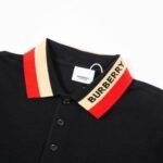 Burberry Striped Collar Polo Shirt - Image 2