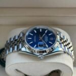 Rolex Date Just Blue Stick Dial - Image 2