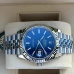 Rolex Date Just Blue Stick Dial - Image 3