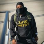 Short Dior Monogram Black Drawstring - Image 3