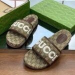 Slides Gucci Flower Retro - Image 4