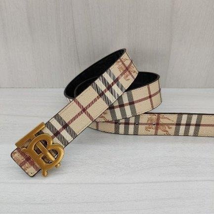 IMG3453 Belt Burberry Plaid TB - Image 1