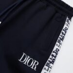 Short Dior Monogram Black Drawstring - Image 11