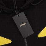 Hoodie Fendi Eyes Graphic Zip - Image 9