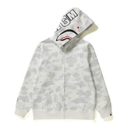 Hoodie Shark Camo Full Zip BAPE