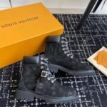 Boot Louis Vuitton x Timberland Black - Image 5