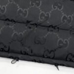 Puffer Jacket Gucci Monogram Black - Image 4