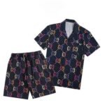 Set Gucci GG Multicolor Shirt and Shorts