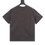 T-shirt Balenciaga BB Logo Spray Paint Black - Image 2