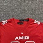 Amiri 22 SKATER Red T-Shirt - Image 5