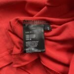 Amiri 22 SKATER Red T-Shirt - Image 7