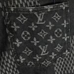 Louis Vuitton LV Patchwork Monogram Denim Pants - Image 4