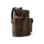 Backpack Louis Vuitton LV Monogram Brown Leather - Image 2