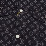 Jacket Louis Vuitton Black Monogram Denim - Image 4
