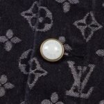 Jacket Louis Vuitton Black Monogram Denim - Image 5