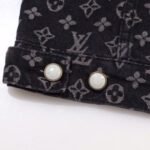 Jacket Louis Vuitton Black Monogram Denim - Image 6