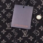 Jacket Louis Vuitton Black Monogram Denim - Image 7
